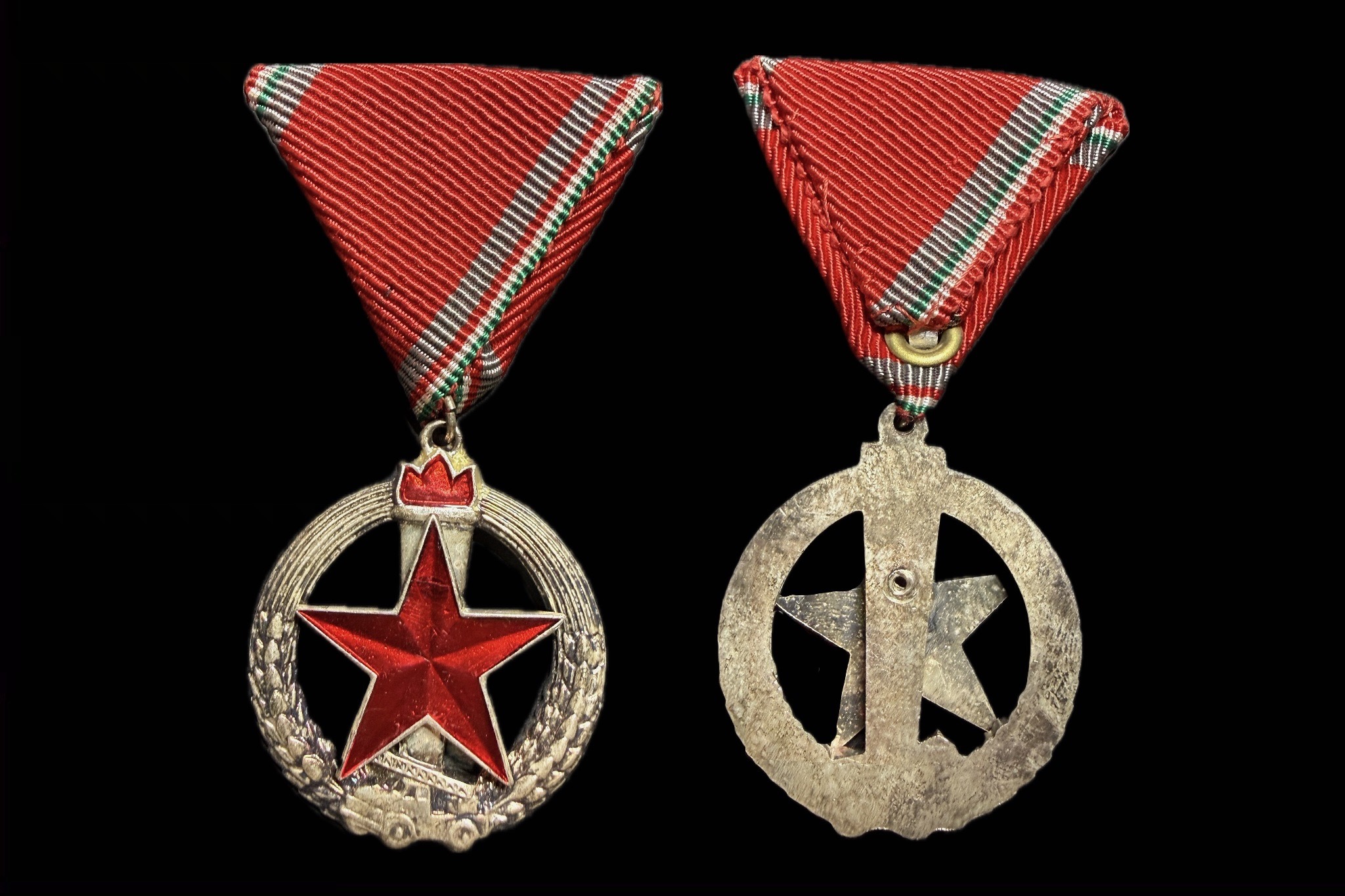 Tűzbiztonsági Érem ezüst fokozat