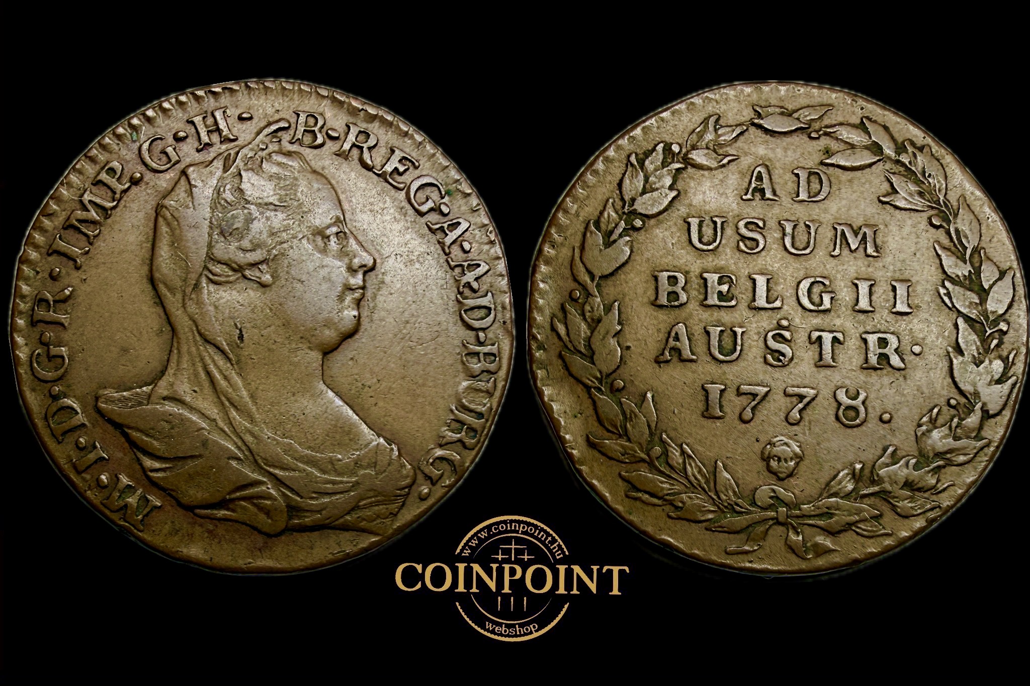 Mária Terézia 2 Liards (1778)  Frühwald 1814