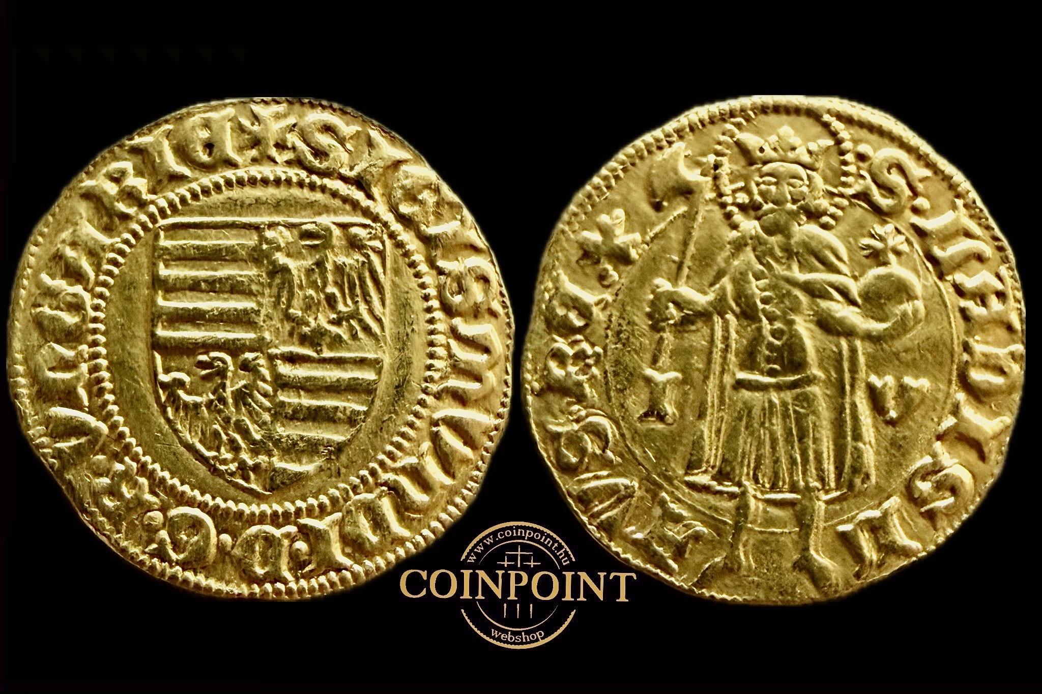 Zsigmond  Aranyforint 1393-1395 I-V Buda Ventur Jakab AK-17/4