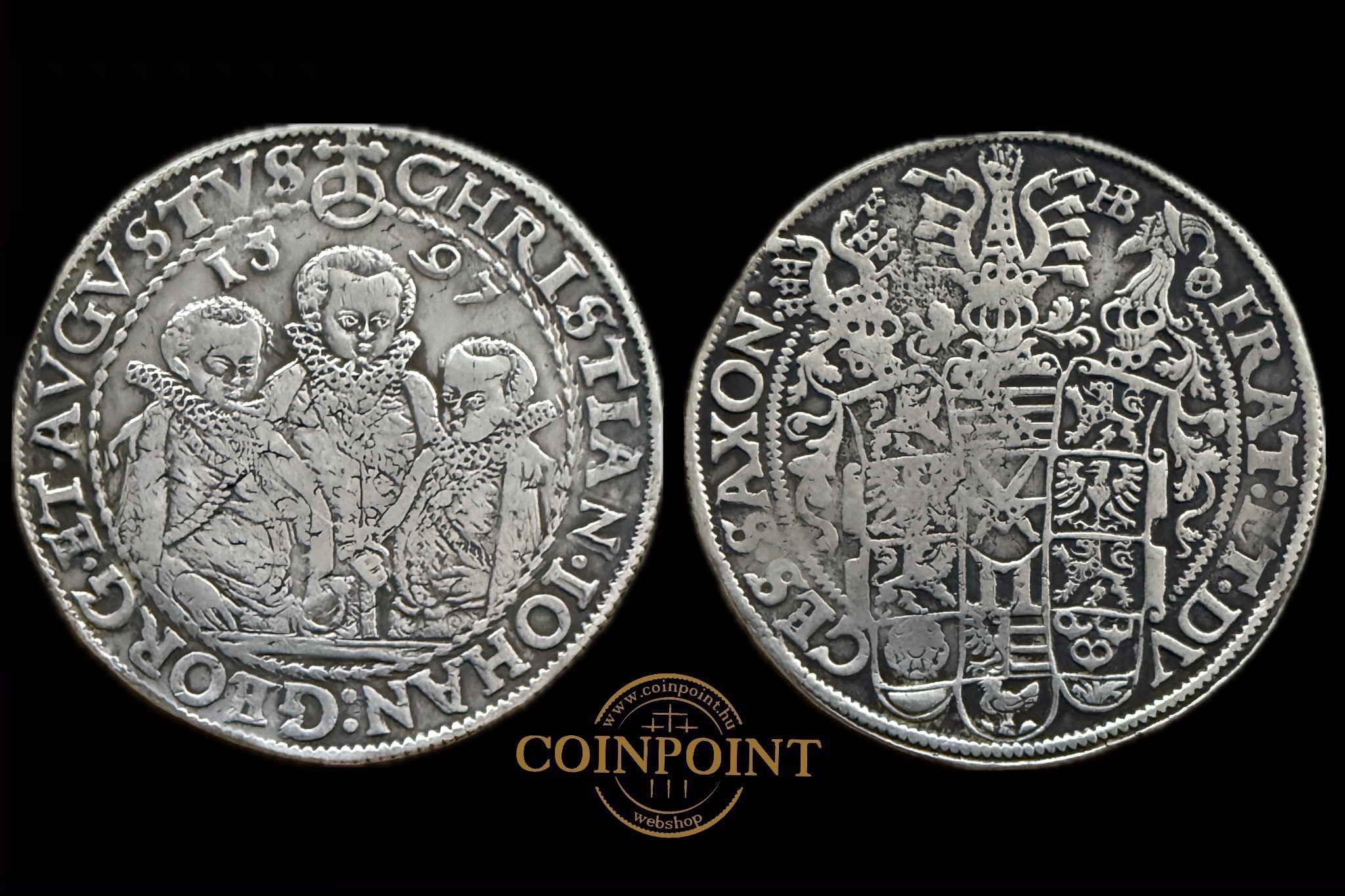 II Christian, Johann, August Tallér 1597 Dav 9820 Dresda