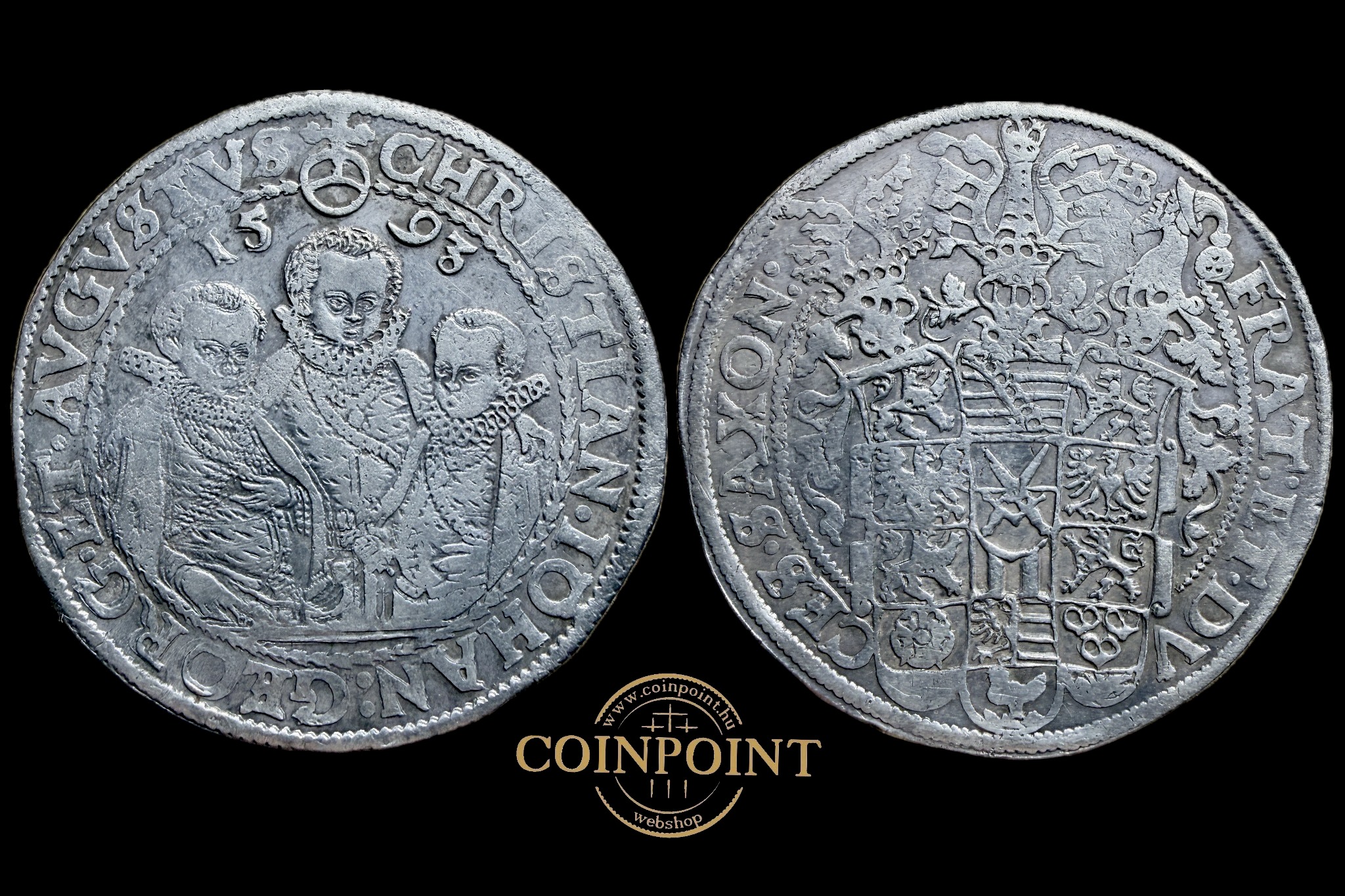 II Christian, Johann, August Tallér 1593 Dav 9820 Dresda