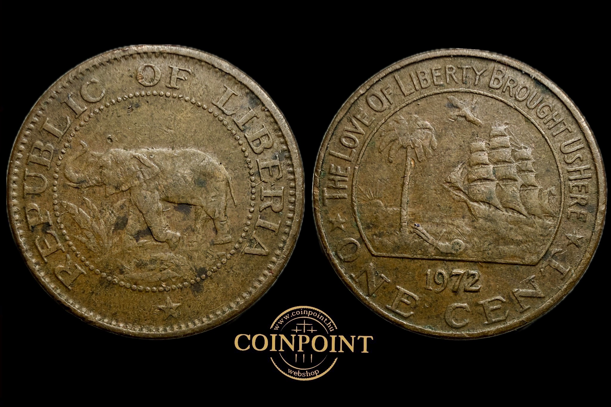 Liberia 1 Cent 1972