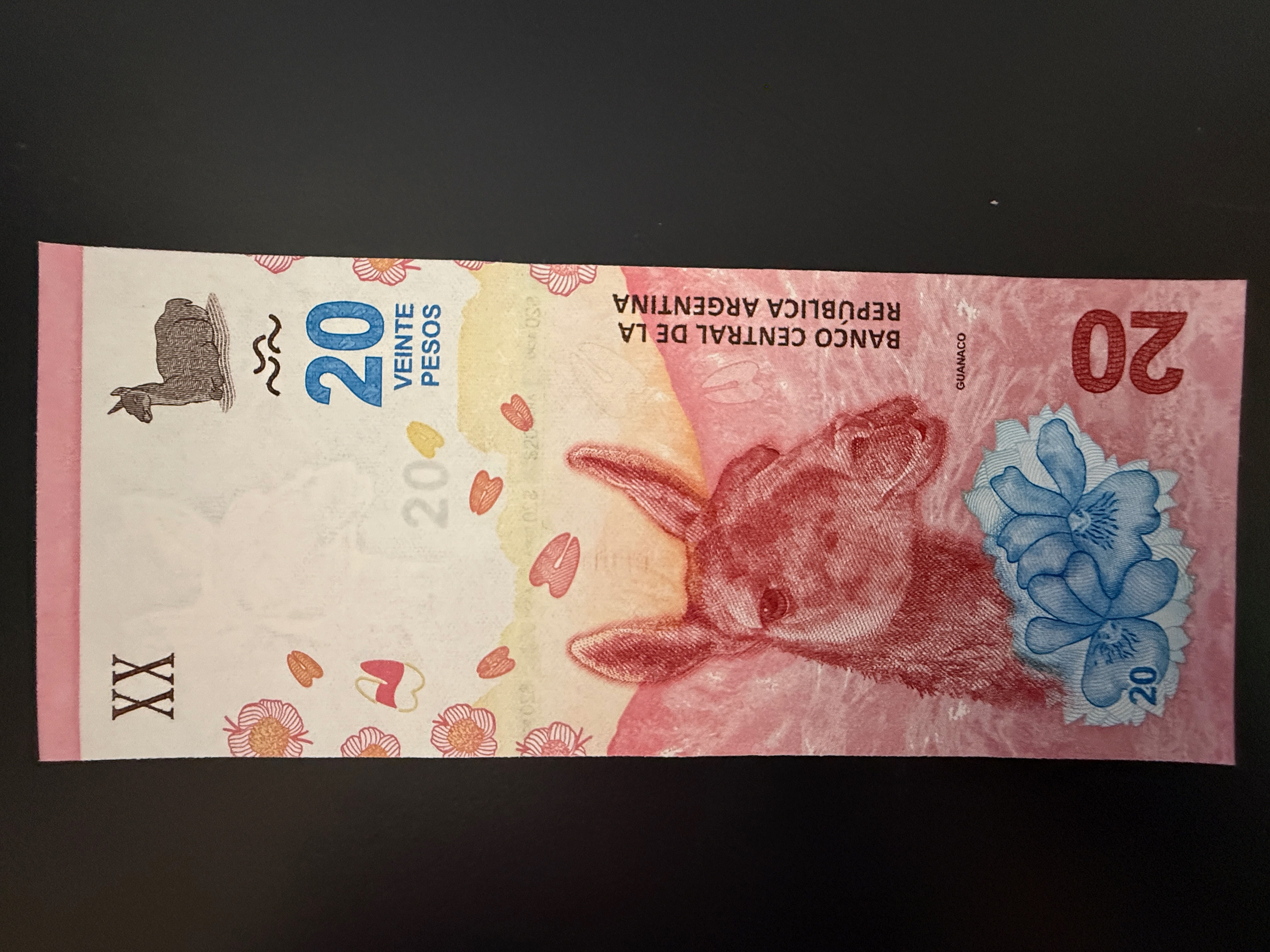 ARGENTINA 20 Pesos ND (2017-2020) (P.361) UNC