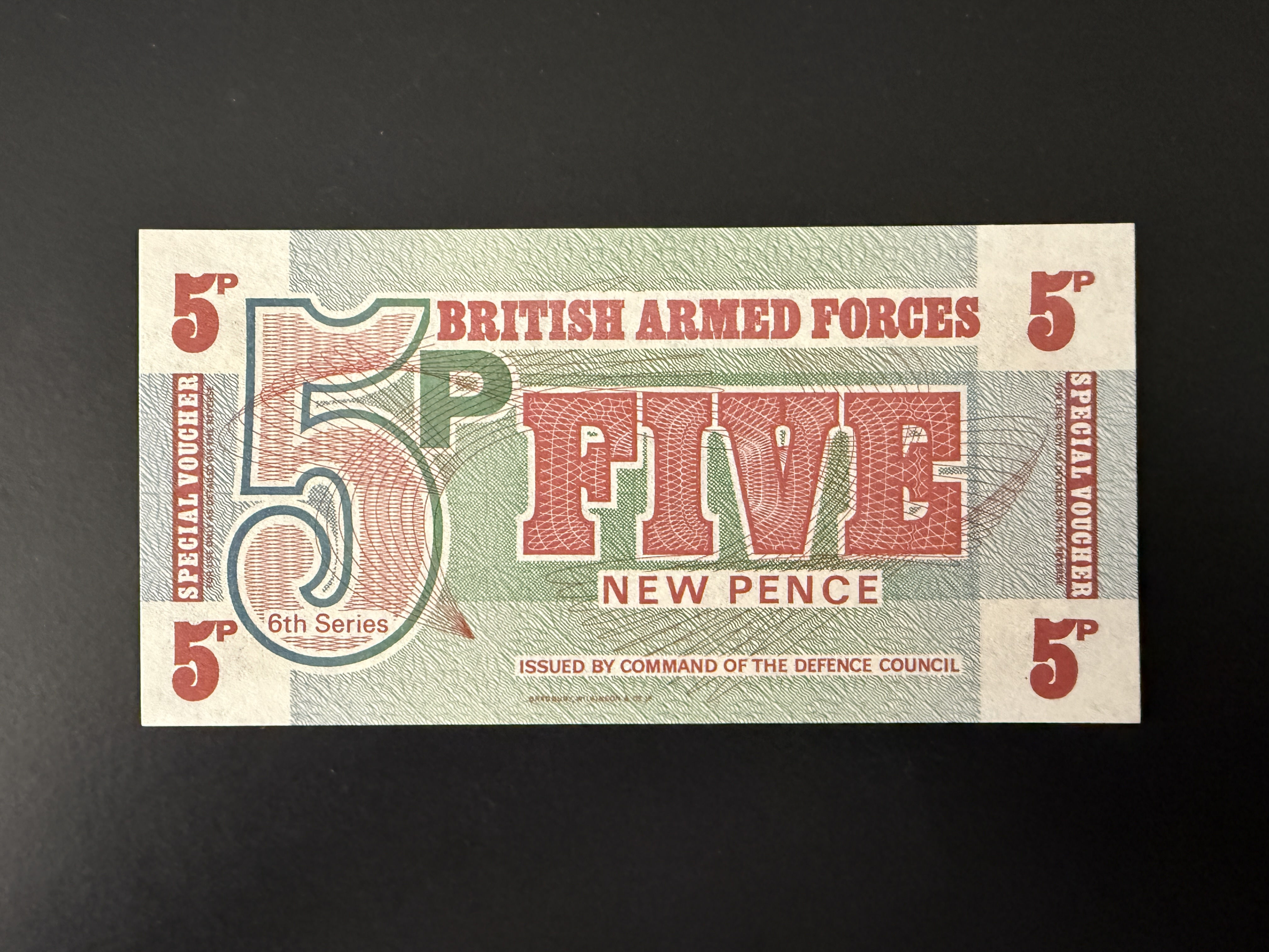 GREAT BRITAIN 5 New Pence ND (1972) (P.M47) UNC