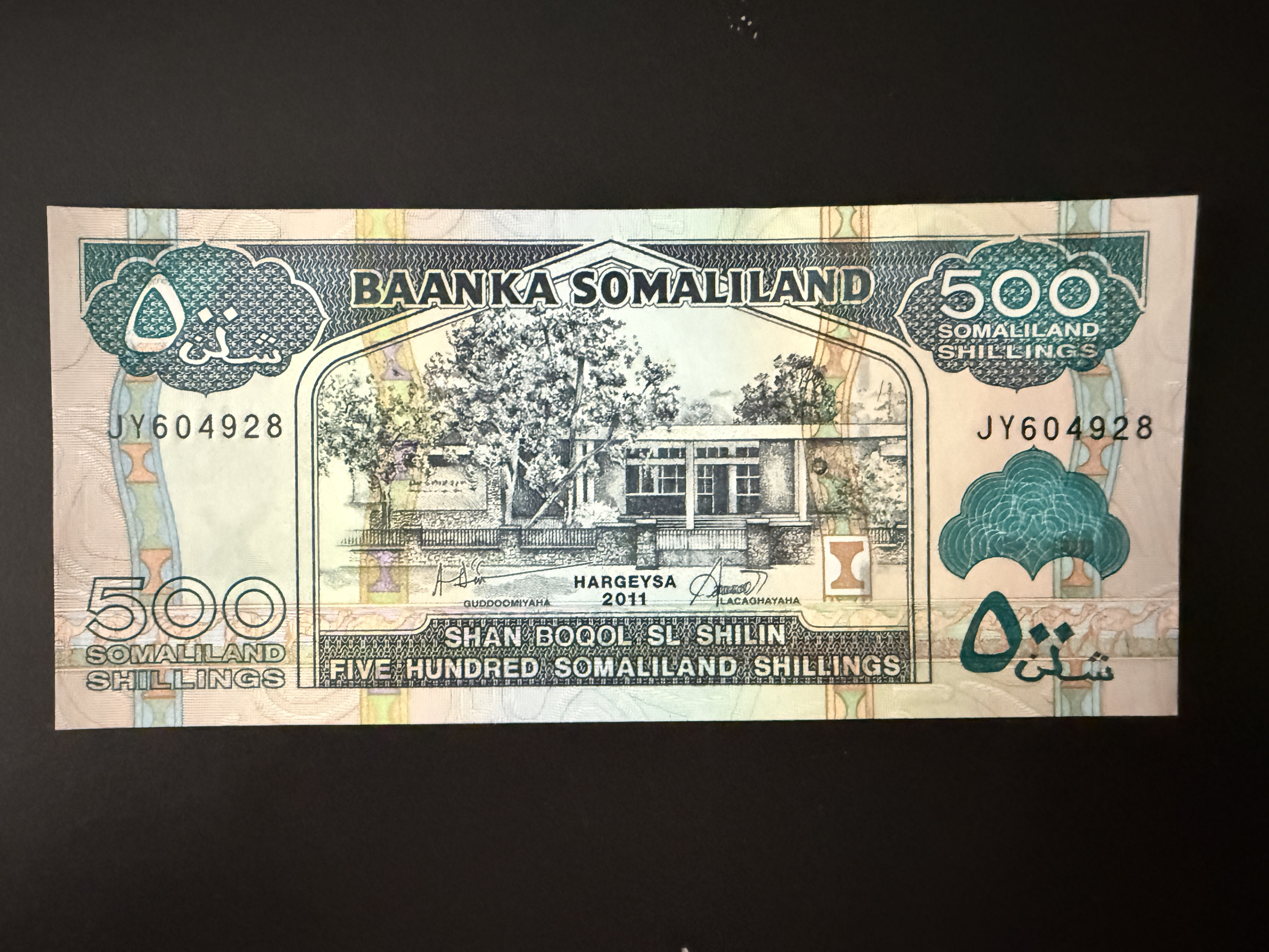 SOMALILAND 500 Somaliland Shillings 2011 (P.6) UNC