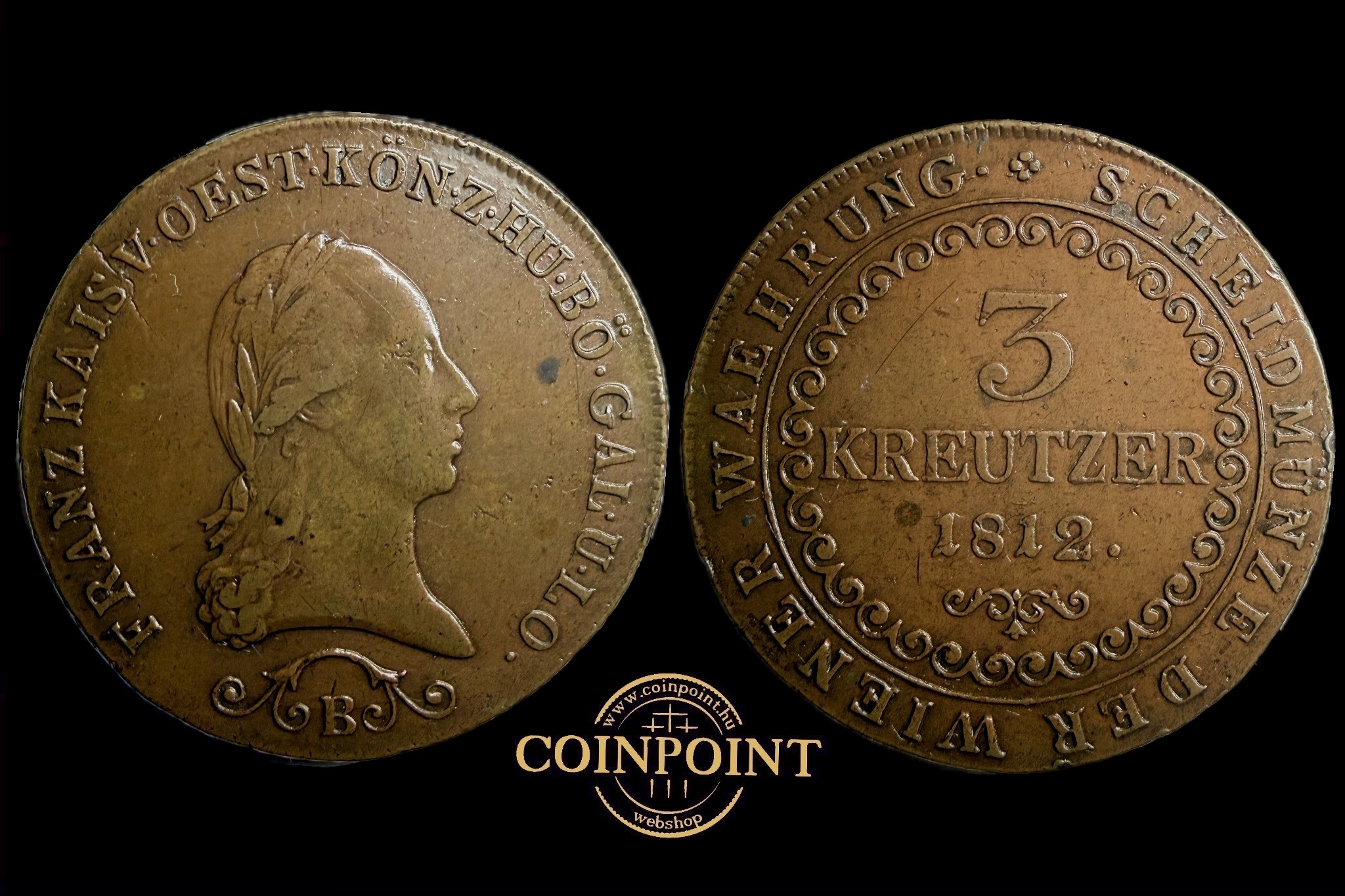 Ferenc 3 Krajcár (1812)B