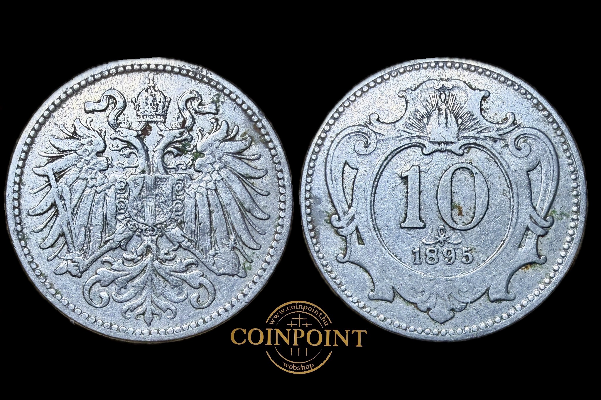 Ferenc József 10 Heller 1895