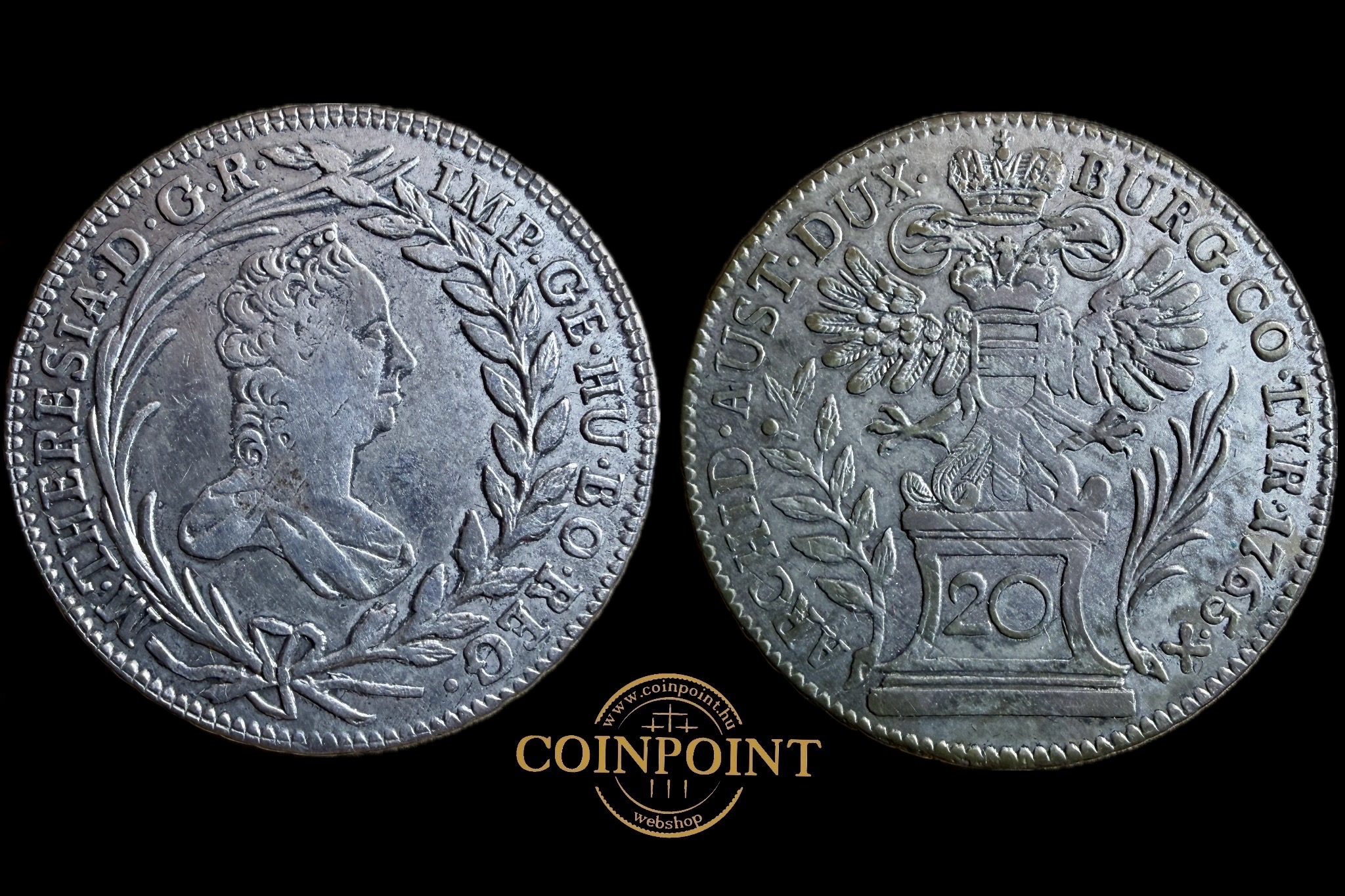 Mária Terézia 20 Krajcár 1765