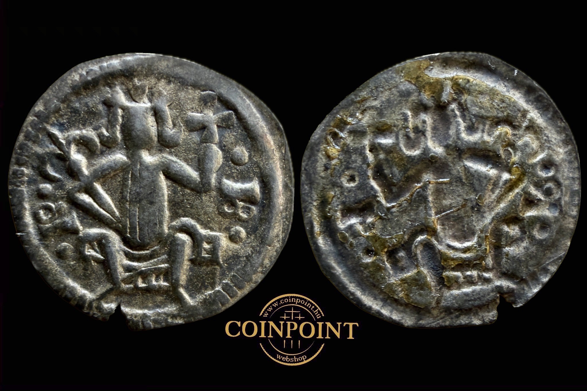 III.Béla Bracteata ÉH-117 1172-1196