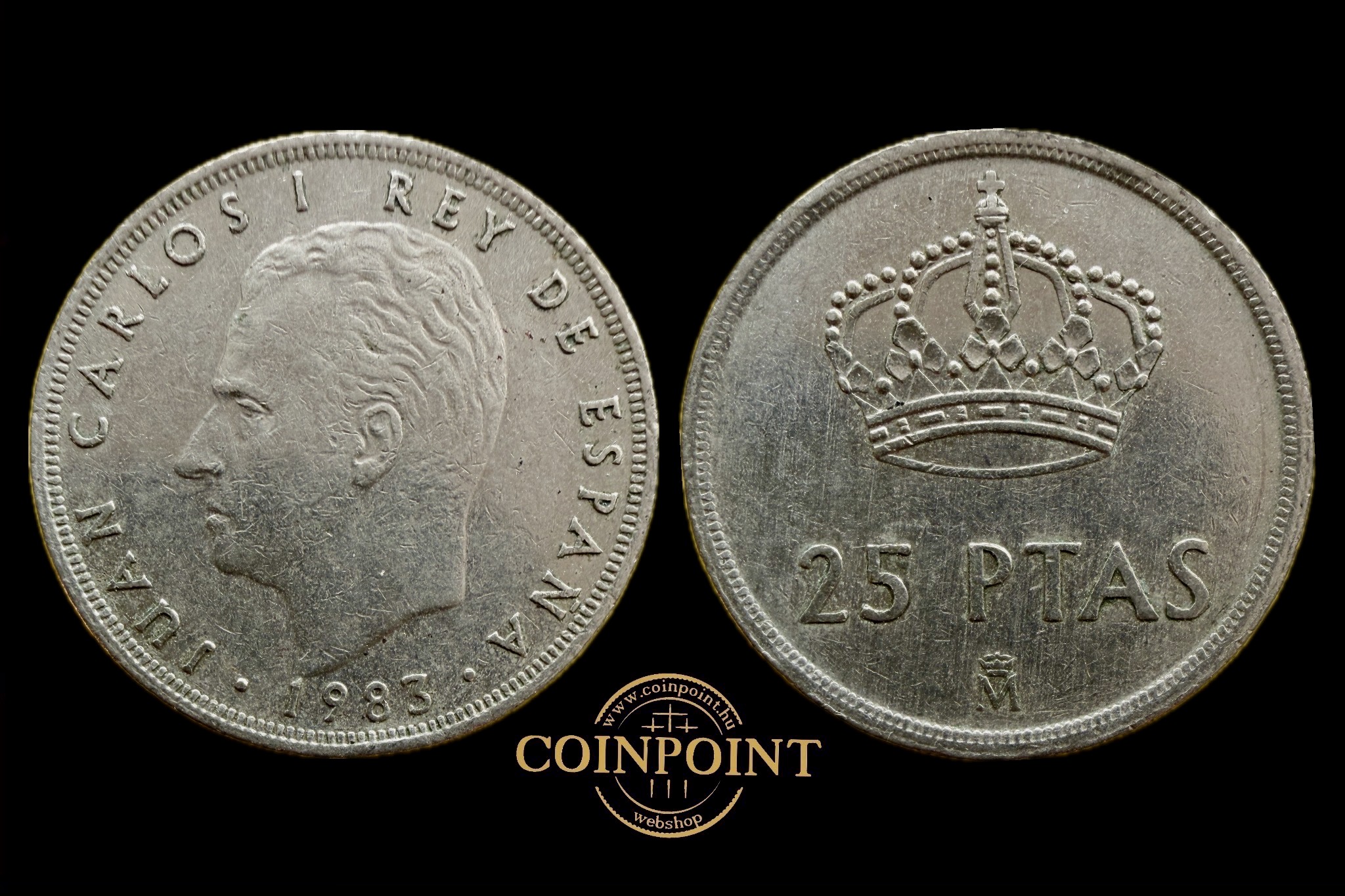 Spanyolország 25 Peseta (1983)