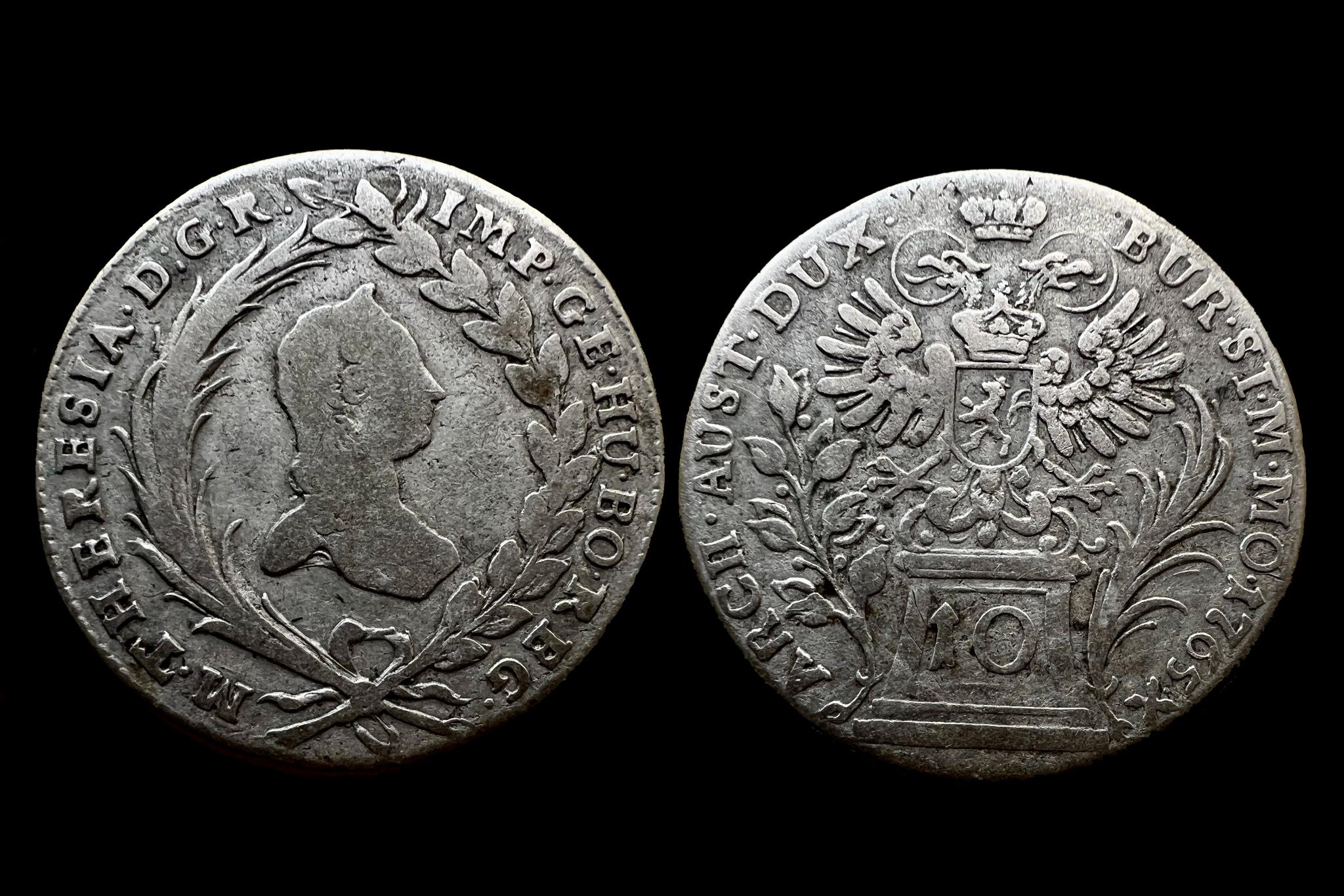 Mária Terézia 10 Krajcár (1765)  