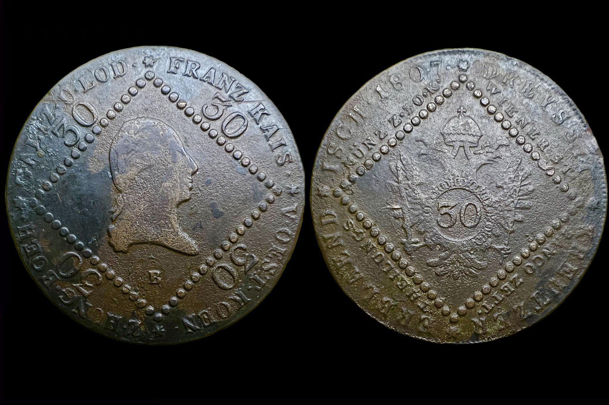 Ferenc 30 krajcár (1807)B
