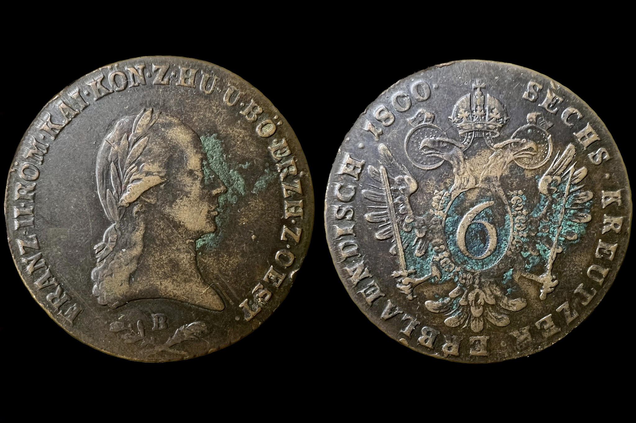 Ferenc 6 Krajcár (1800)B 