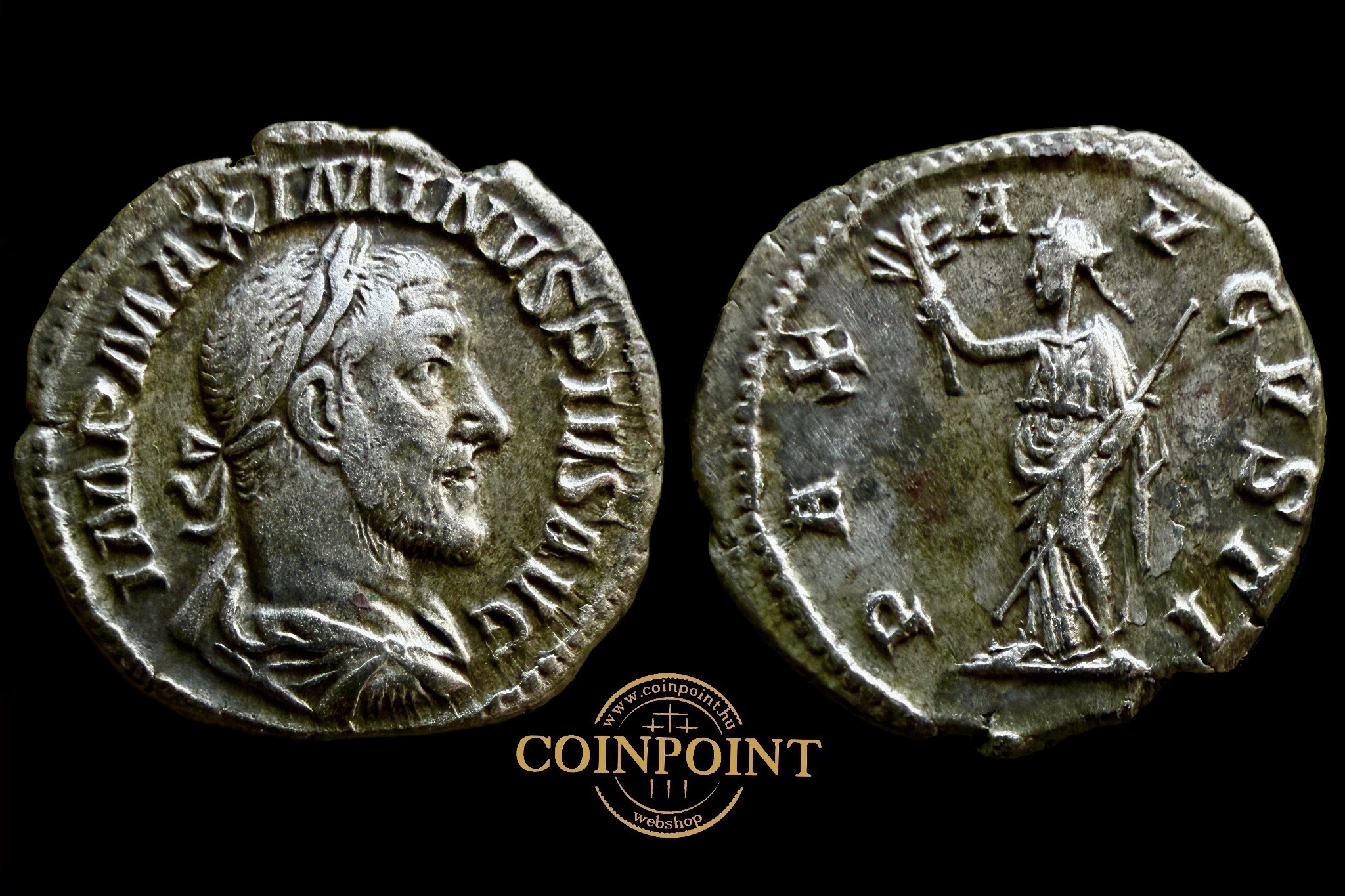 MAXIMINUS THRAX  Dénár (235-238)Róma  RIC 12