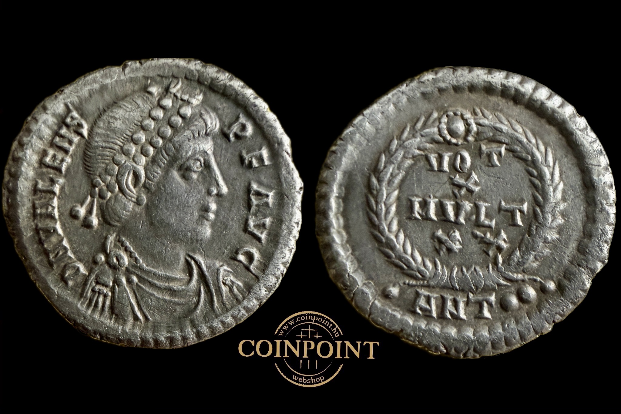 Valens Siliqua (367-375) RIC IX, 34b; Cohen 96.