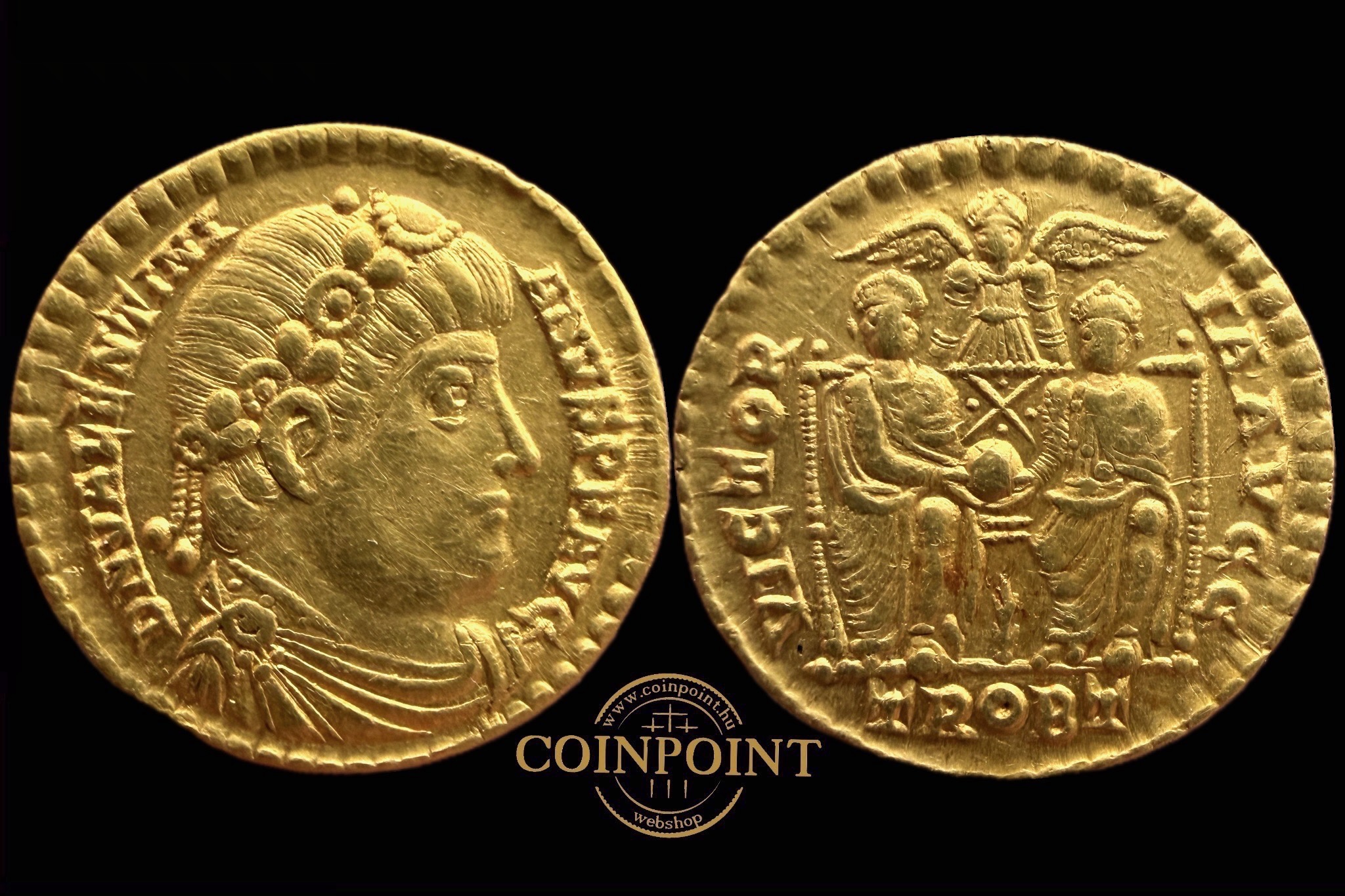 I. Valentinianus (i.sz. 364–375) Solidus RIC IX 17b