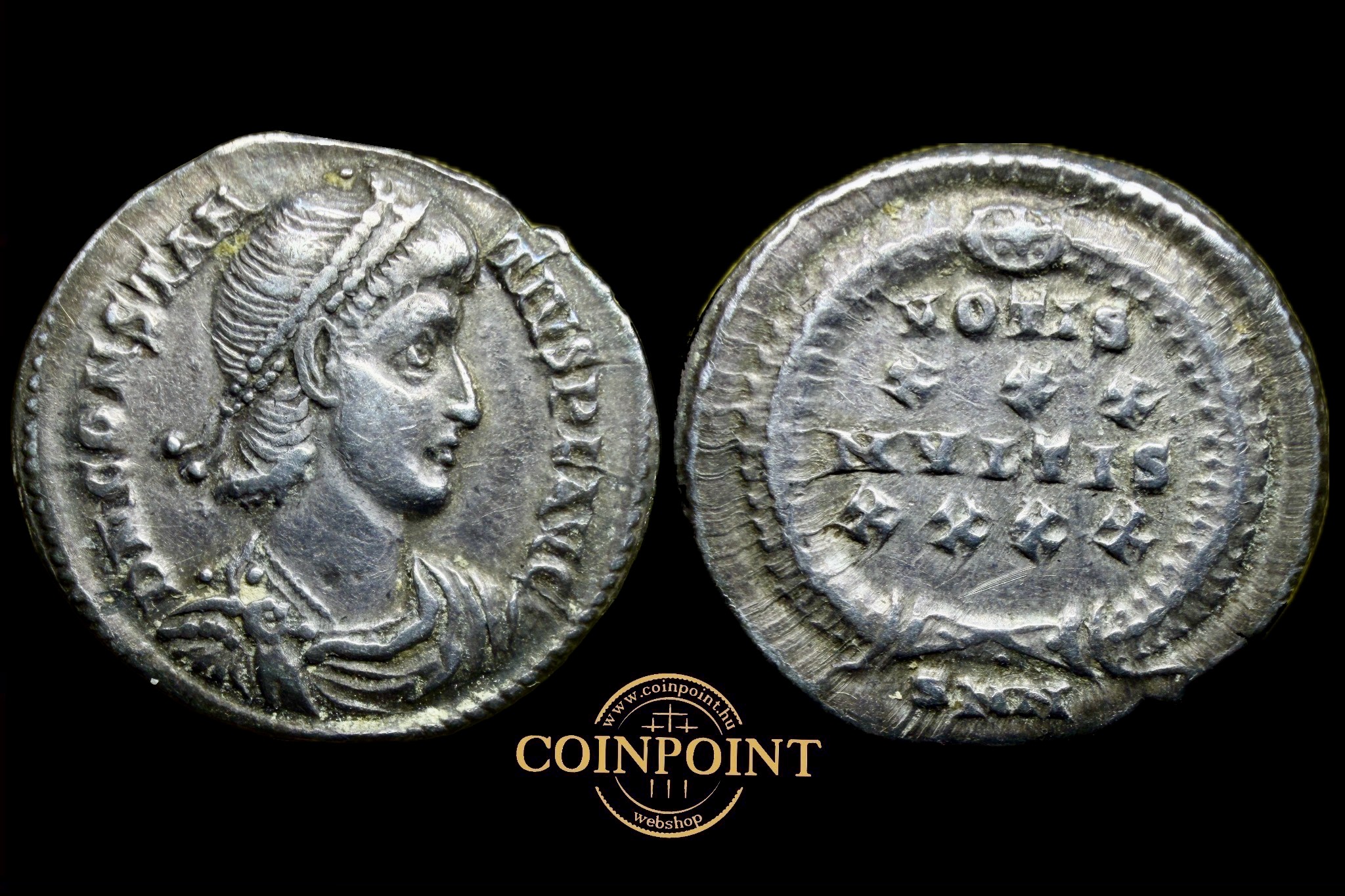 II.Constantius Siliqua (354-355) Nikomedia RIC 81 R