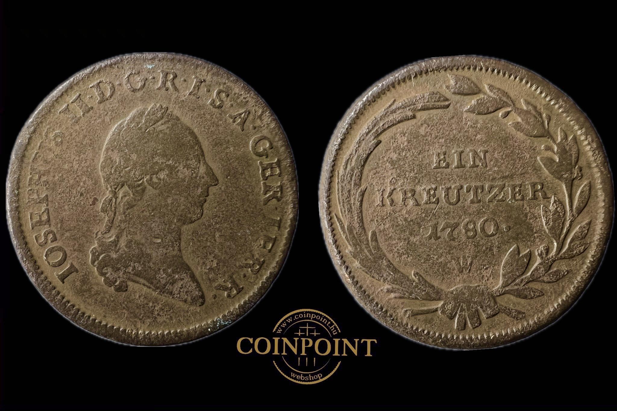 II. József (1780) 1 krajcár