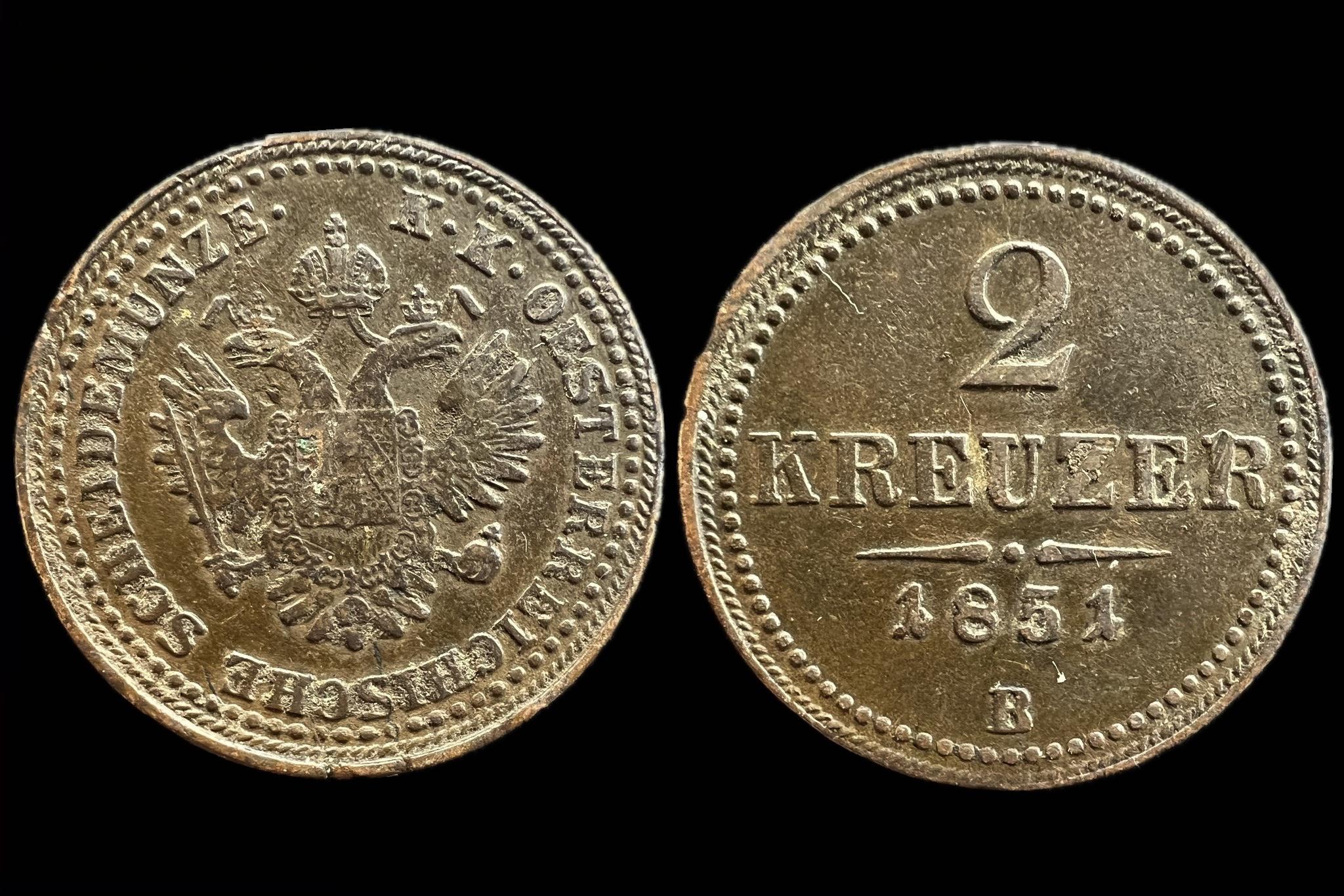 Ferenc József (1851) 2 krajcár