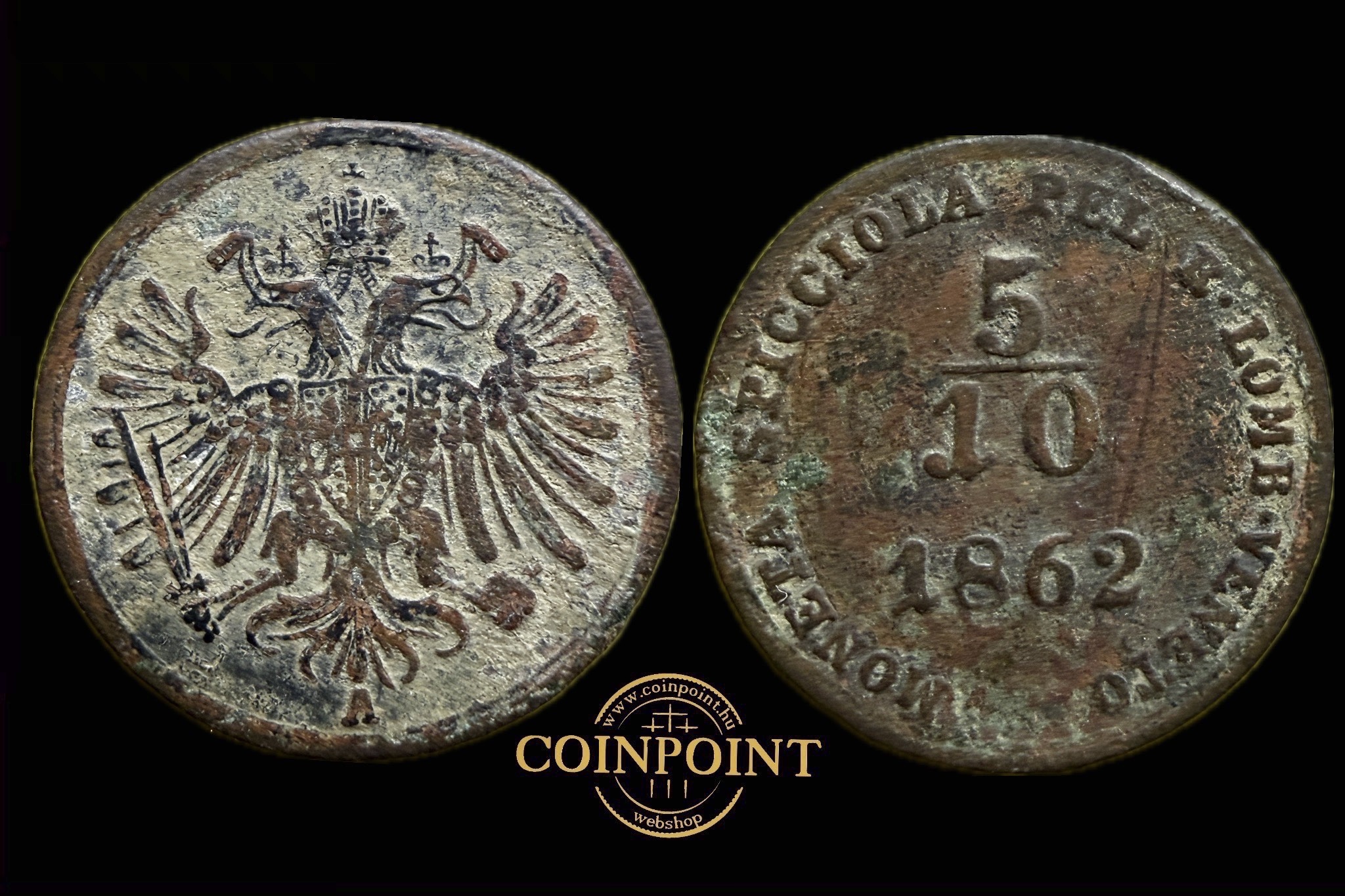 Ferenc József (1862) 5/10 soldo