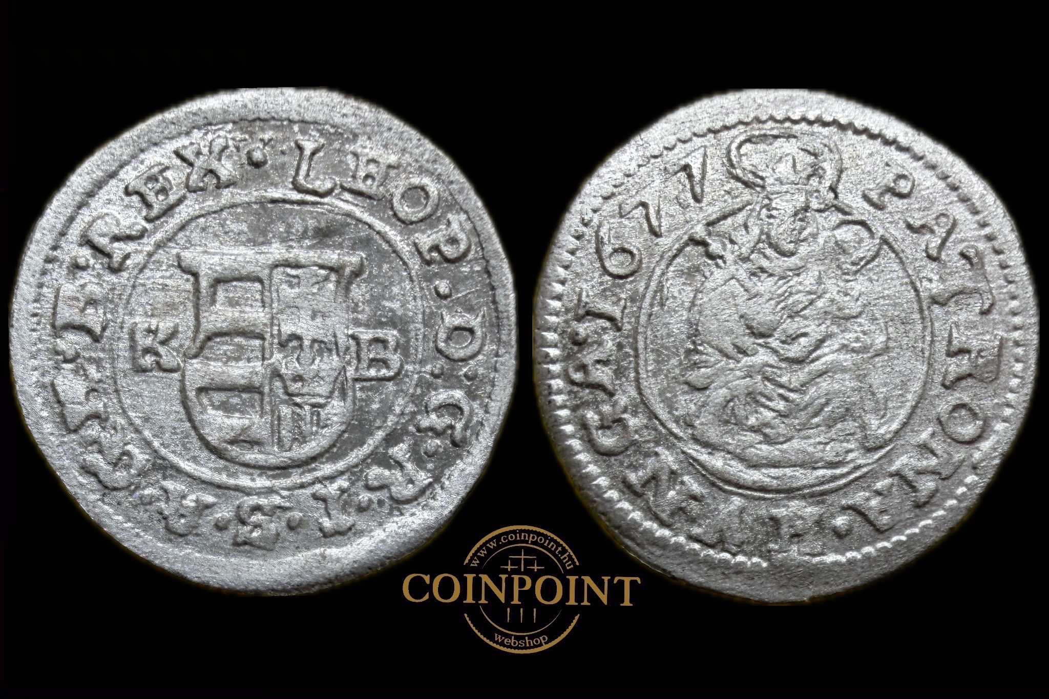 I.Lipőt Dénár 1677 ÉH-1107 K-B