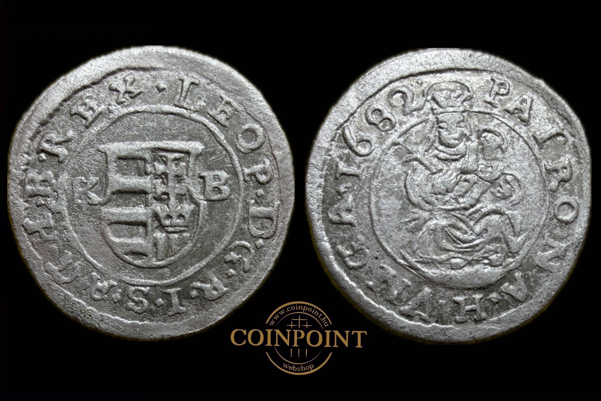 I.Lipőt Dénár 1682 ÉH-1107 K-B