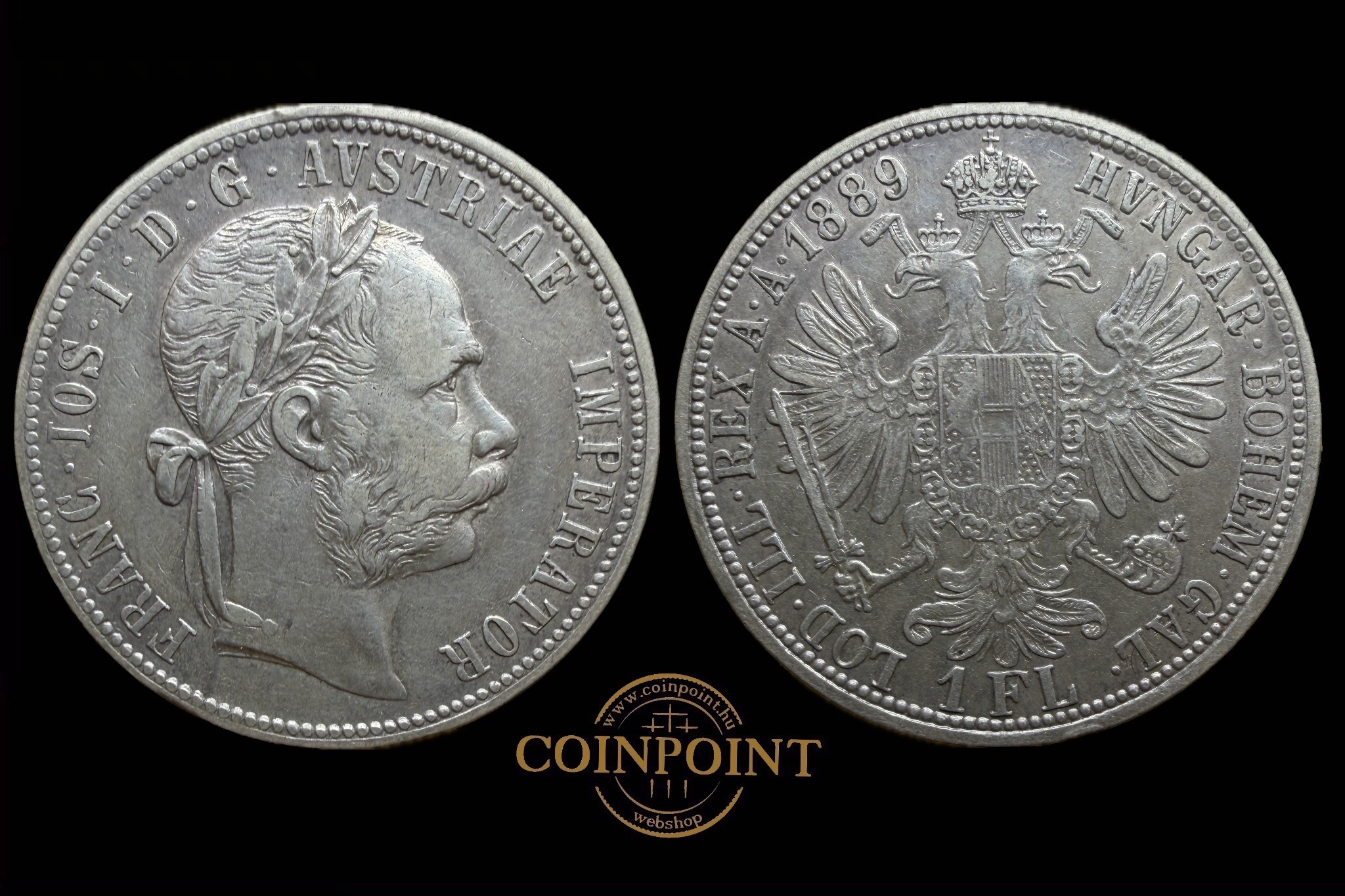 Ferenc József 1 Florin 1889