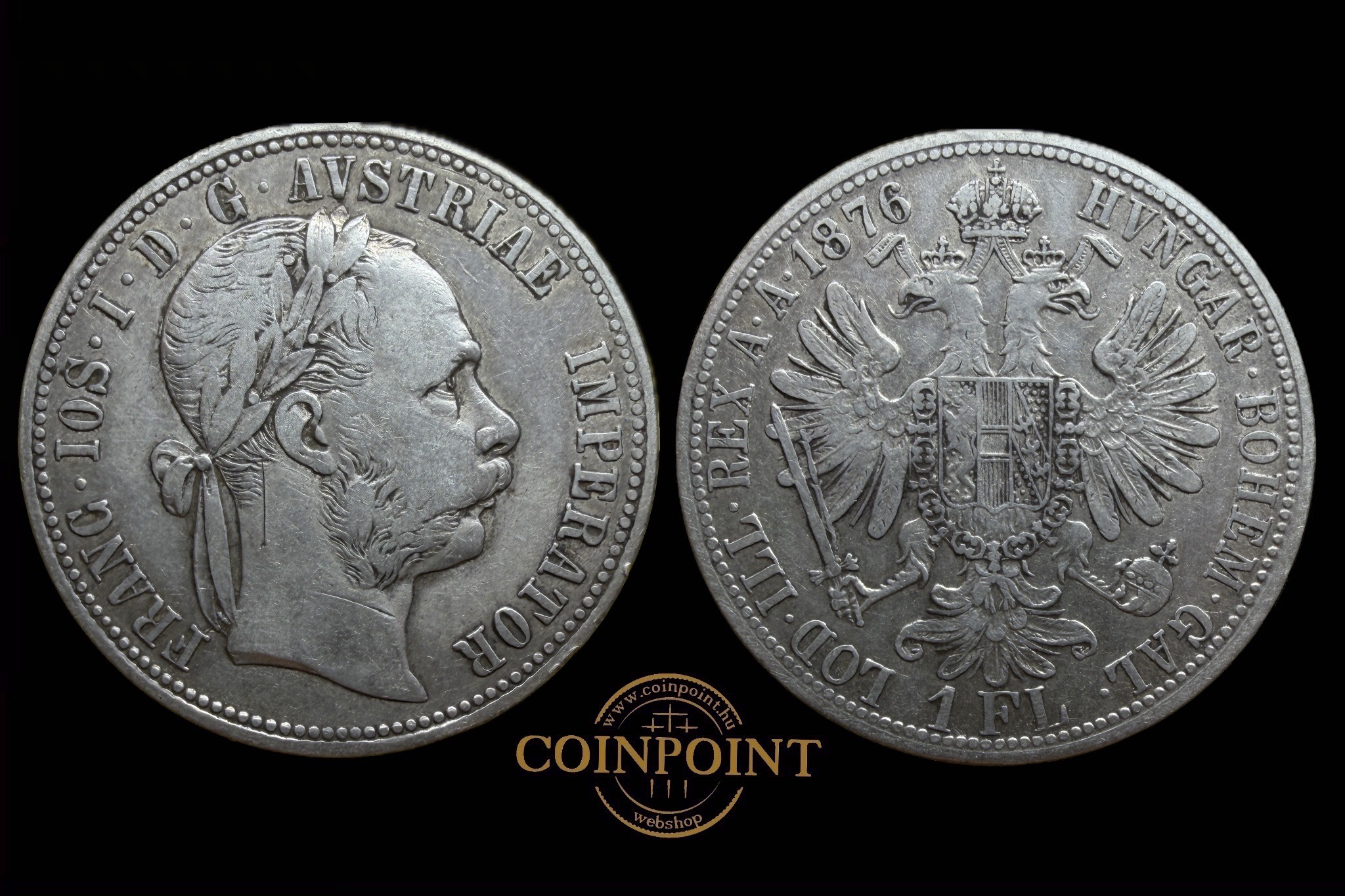Ferenc József 1 Florin 1876