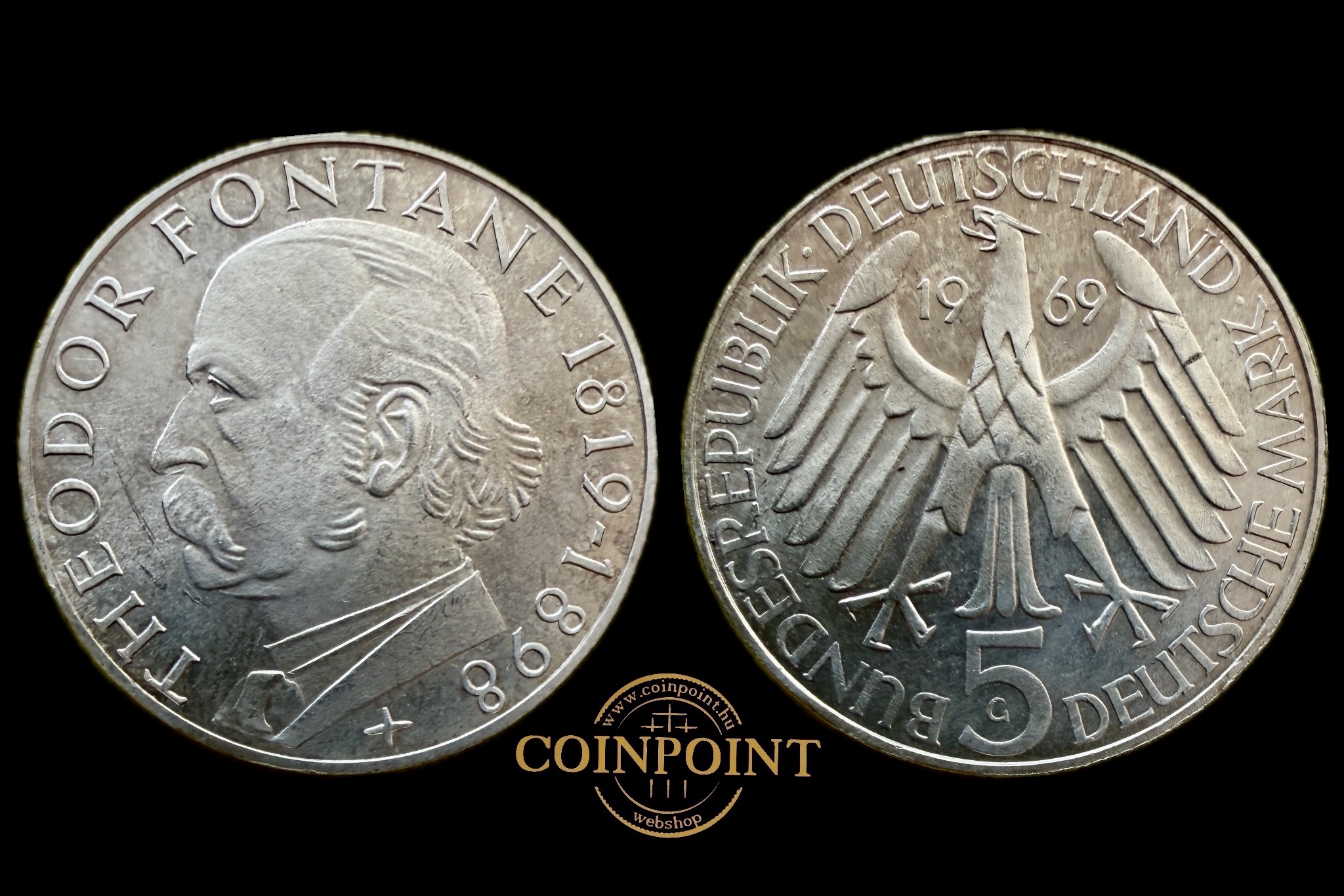 Németország 5Mark 1969G aUNC