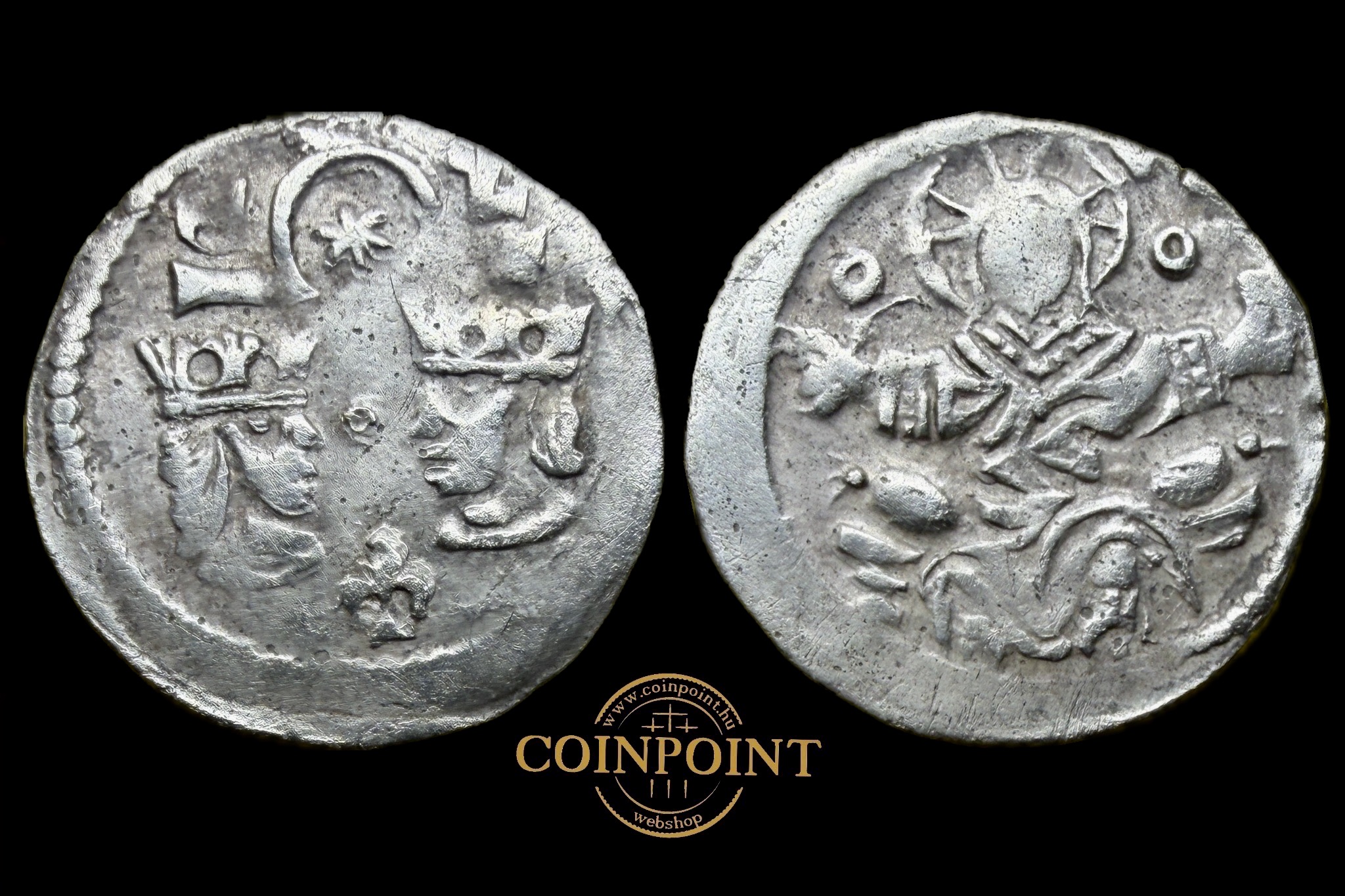 IV.László Dénár ÉH-297(1272-1290)R! csillag szigla 