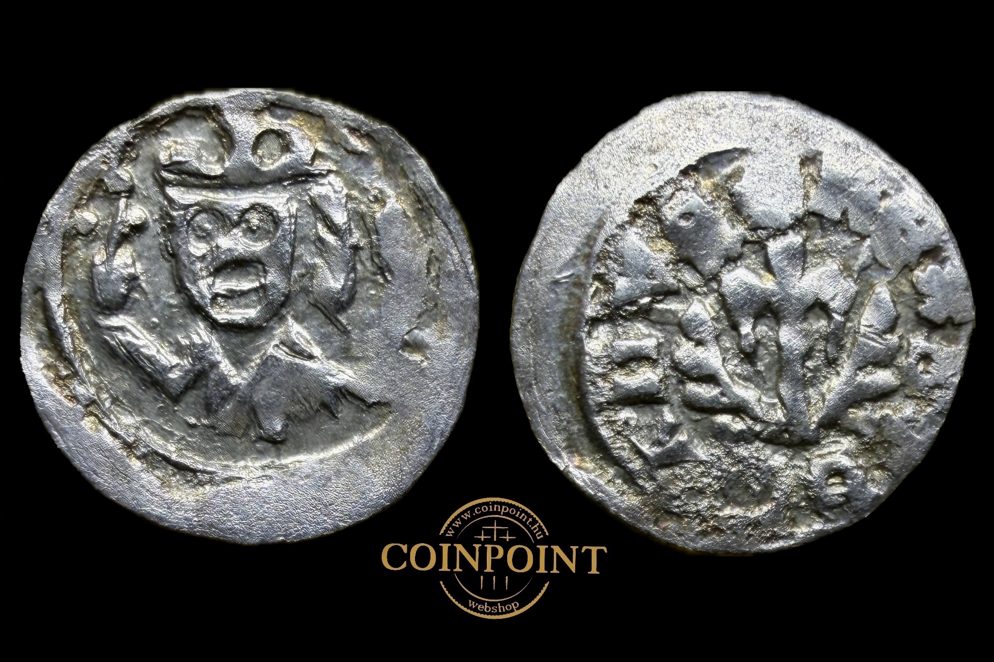 V.István (1270-1272) Dénár ÉH-262