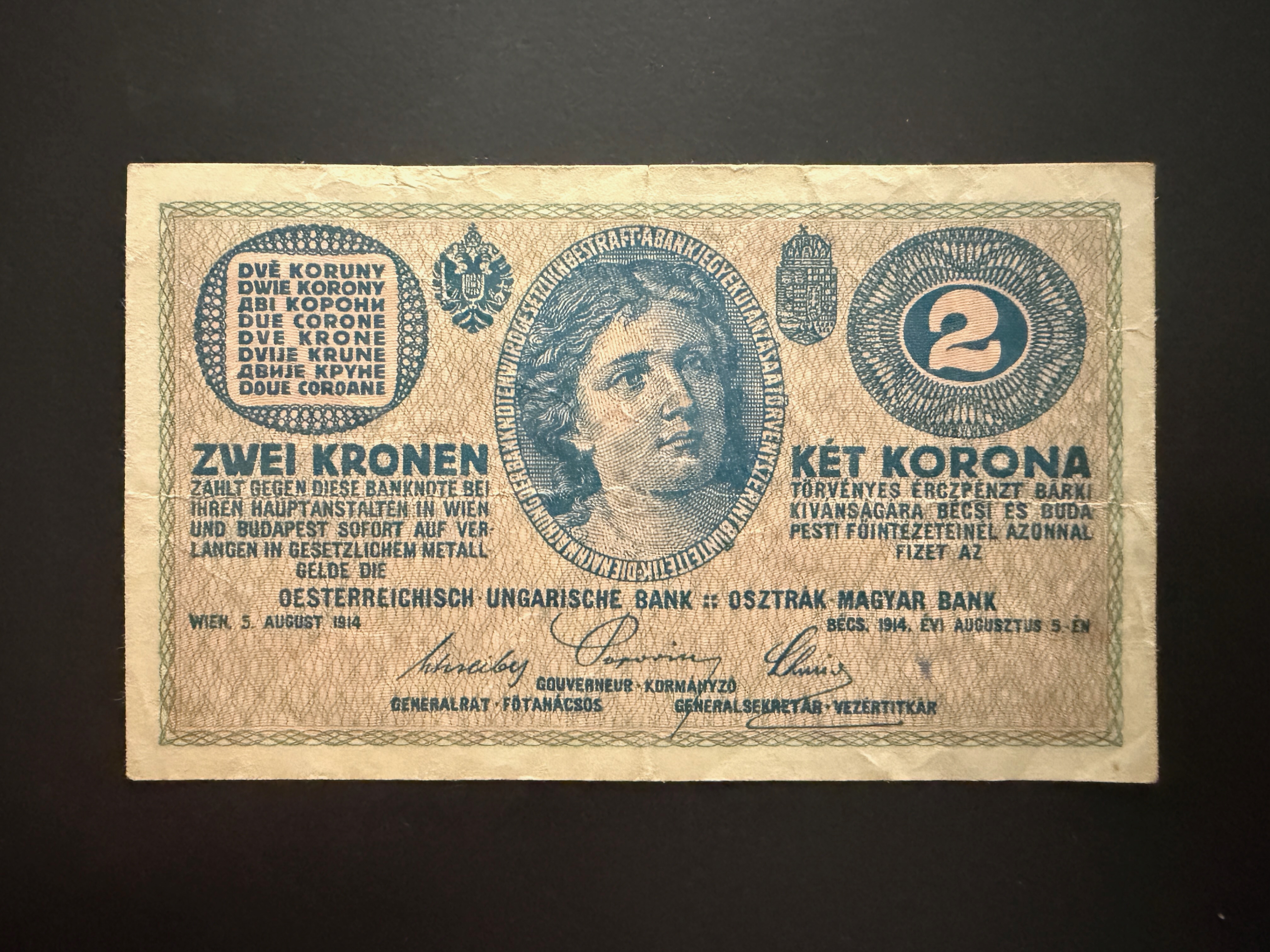 2 Korona (1914) F Adamo K5