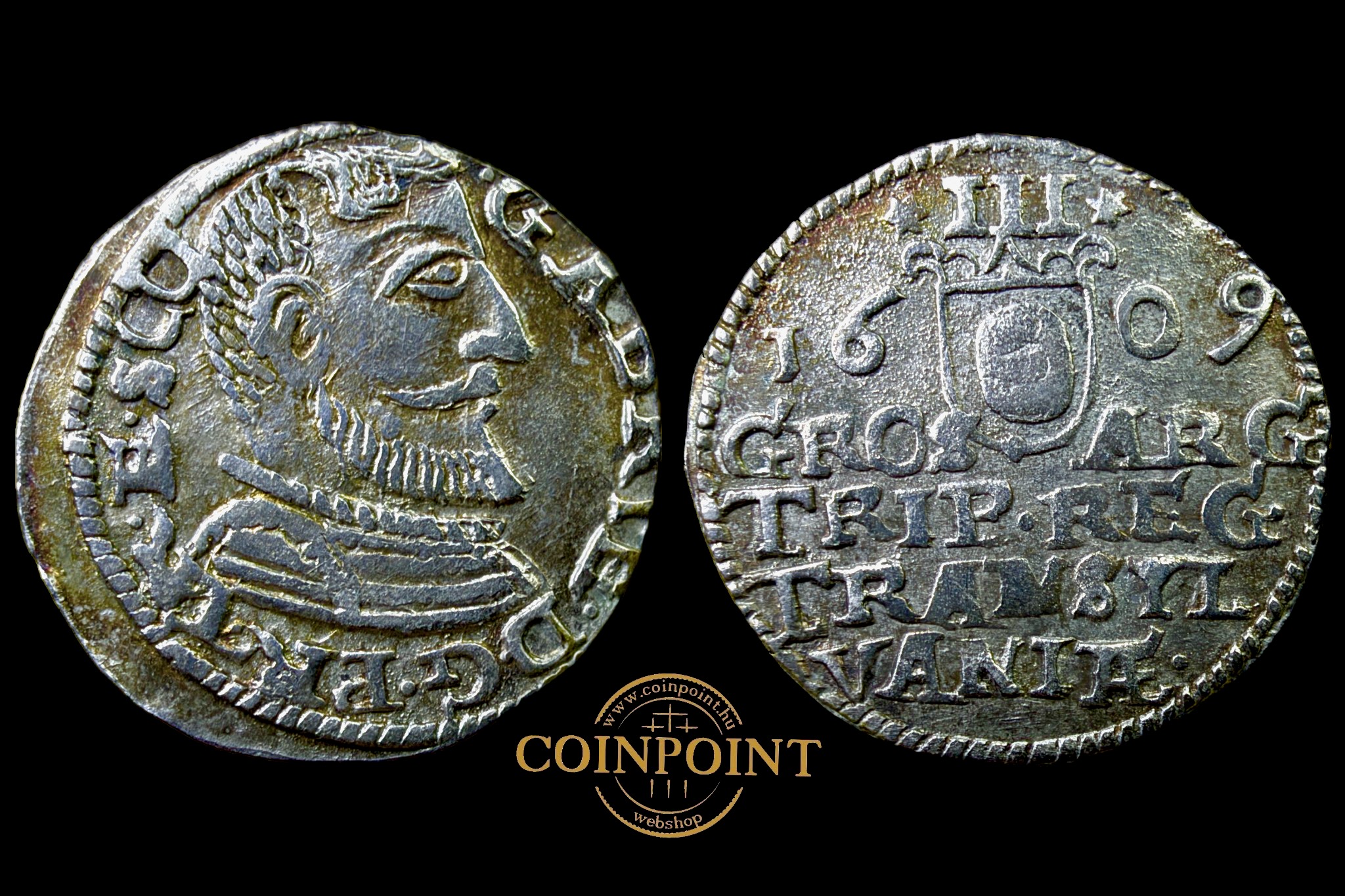 Báthory Gábor Garas 1609 Nagybánya RRR! Huszár E 277