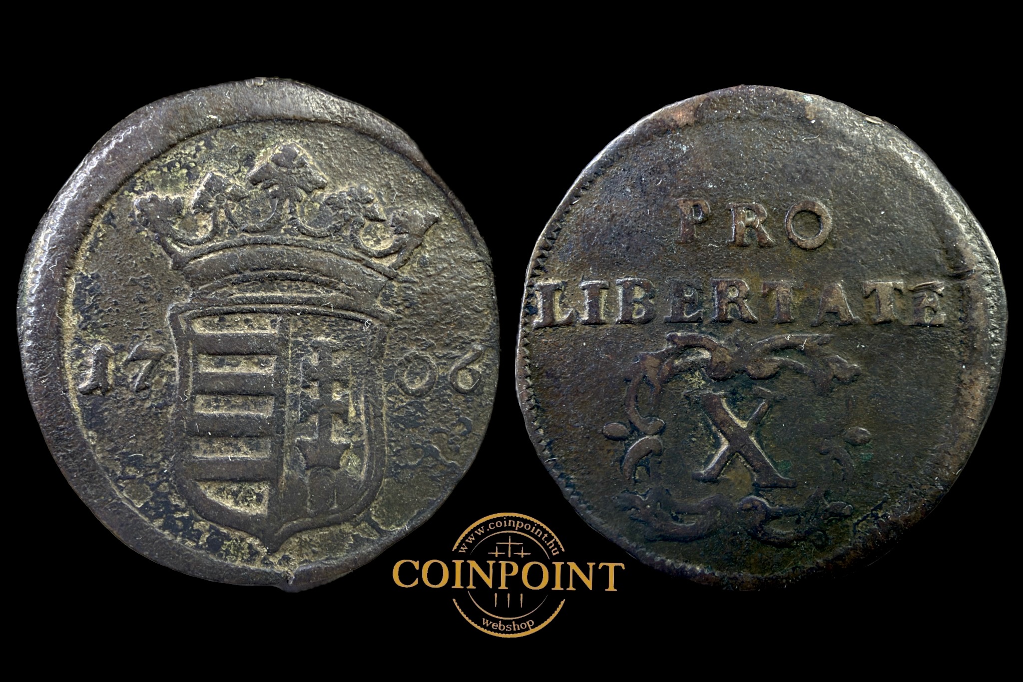 II.Rákóczi Ferenc X Poltura (1706) ÉH-1133