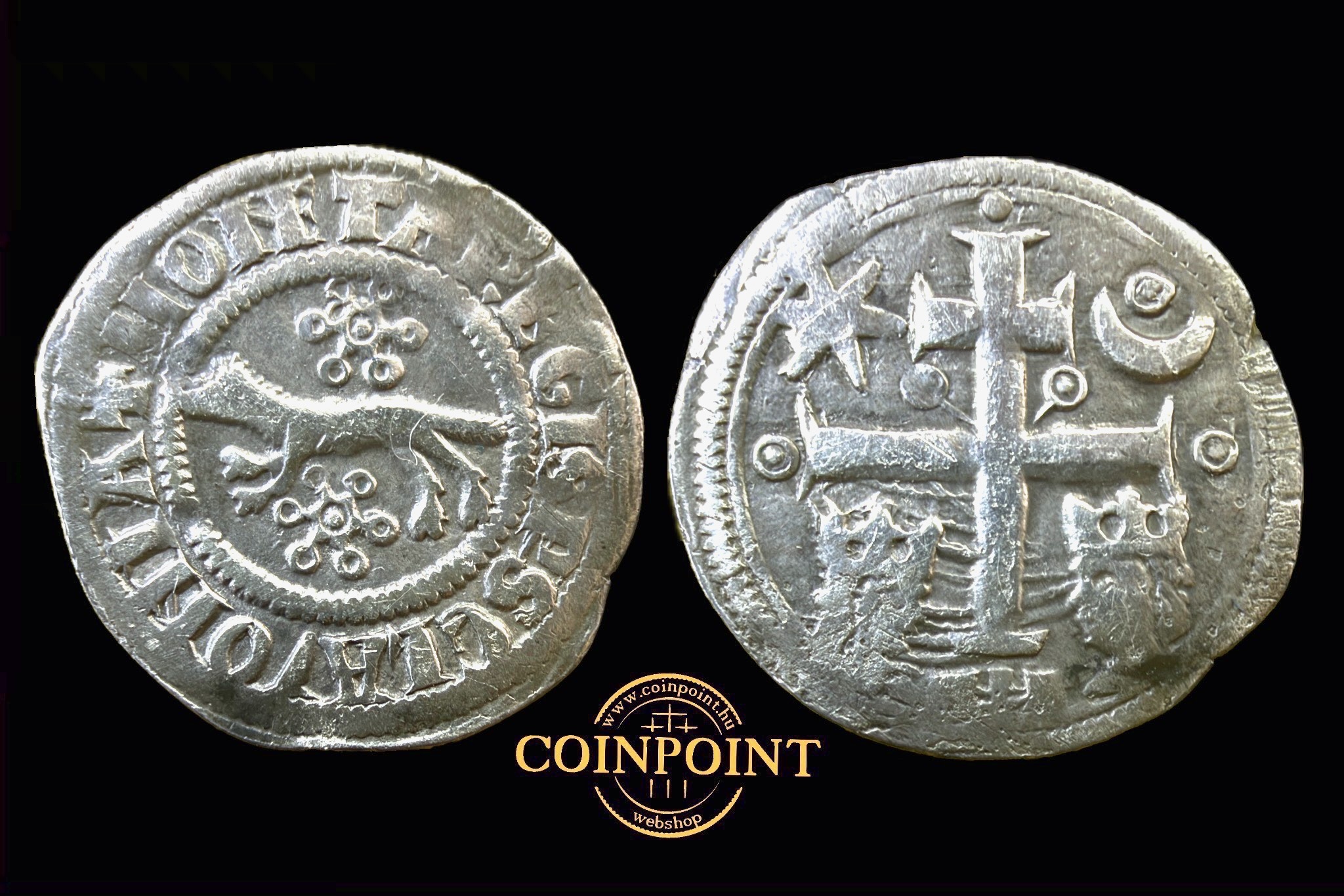 Szlavónia Bizonytalan Dénár (verőtő hiba) ÉhSz-27